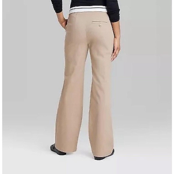 Wild Fable Fold Over Tan Regular Fit Pants. Size 17 - Picture 7 of 11